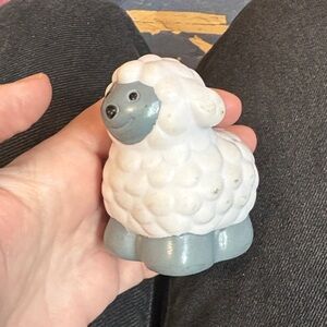 Vintage Little Tikes Chunky Toddle Tots Sheep Lamb Farm Animal